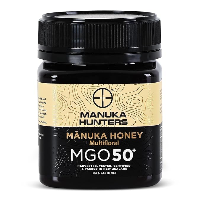 Mānuka Honey (50+MGO) 500g - Mānuka Hunters, NZ – Manuka Hunters