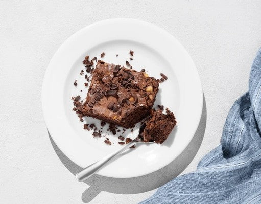 almond flour brownies with manuka honey