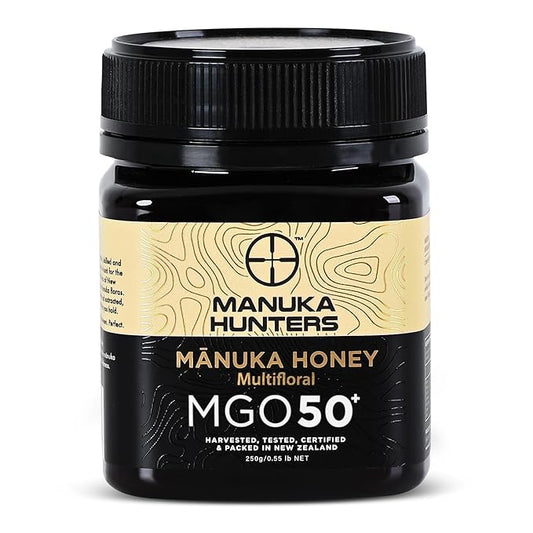 Multifloral Mānuka Honey (50+MGO) 250g